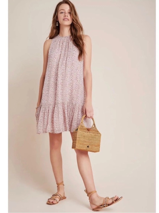 Anthropologie Dresses & Skirts - Anthropologie Natalie Flounced Tunic Dress